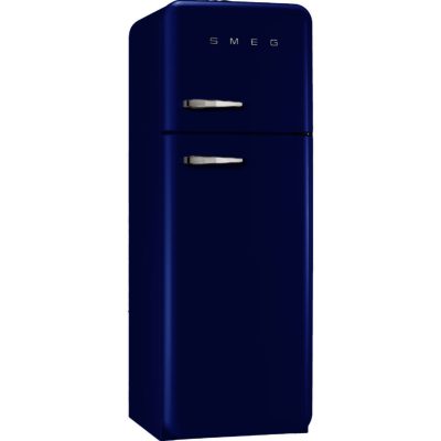 Smeg FAB30RFB 60cm 'Retro Style' Fridge Freezer in Blue with Right Hand Hinge